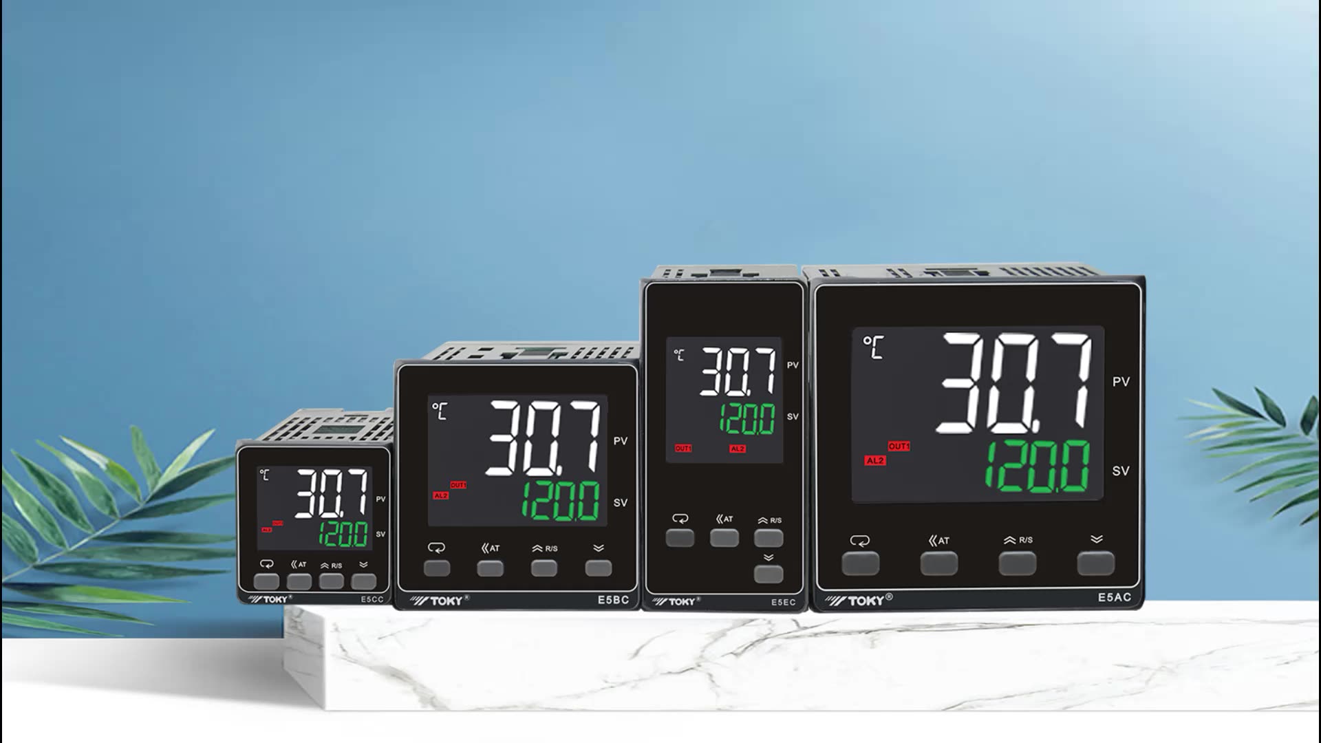 Digital Display Intelligent Temperature Controller E5CC Multi Channel ...