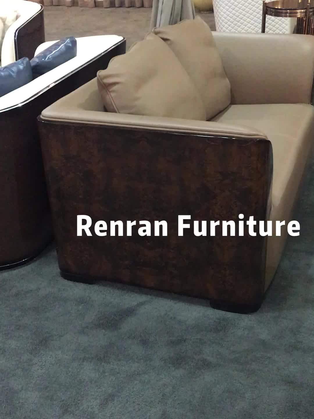 Hot Sale High Quality Italian Design Luxury Living Room Sofas Sets