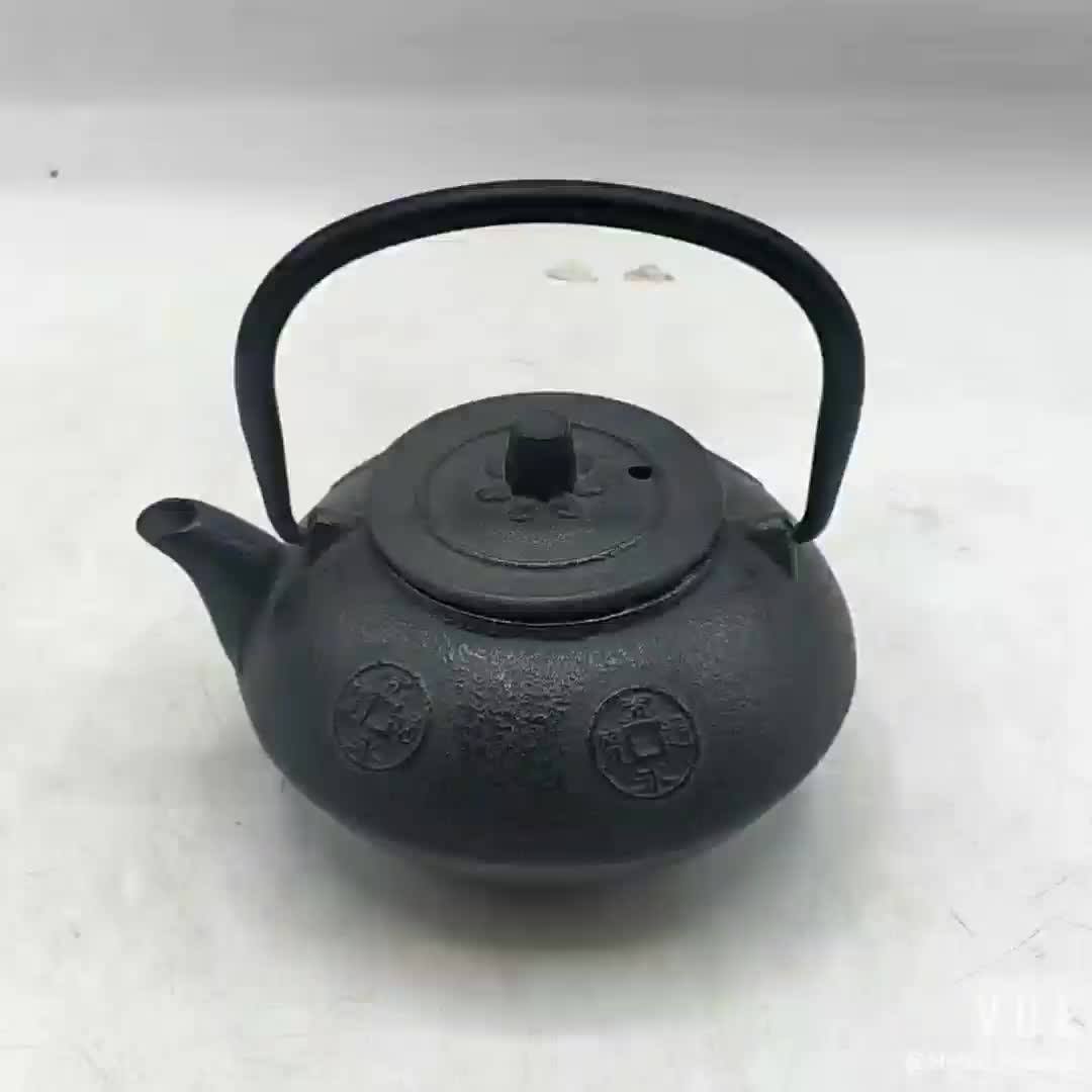 Wholesale Cast Iron Chinese Drinkware Kettle Sets Tetsubin Tableware