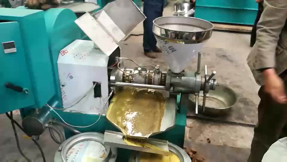 Edible Oil Machinery Peanut Cooking Oil Expeller Pressers Machine For