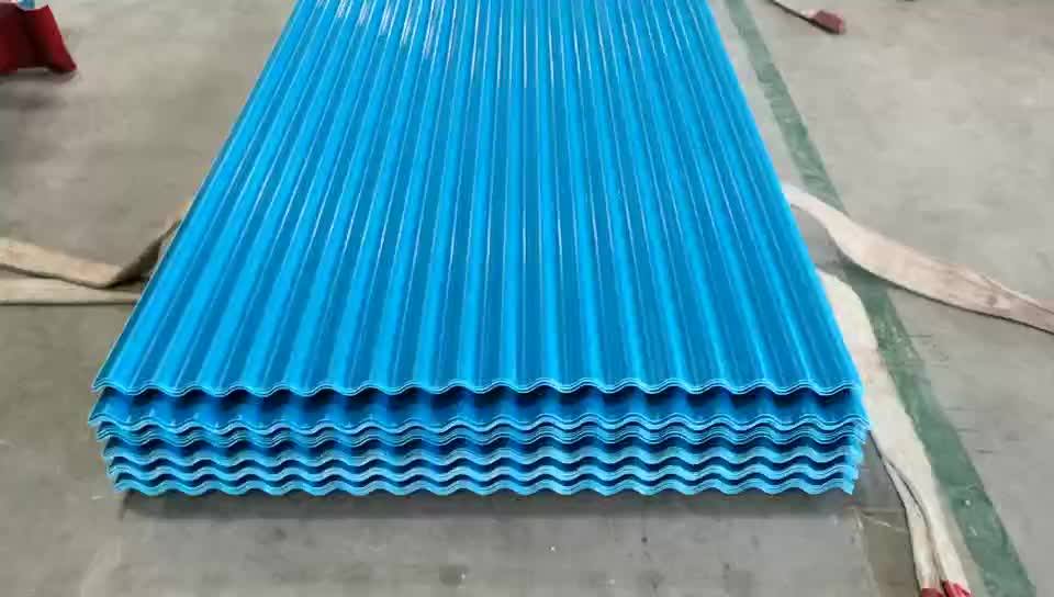 Heat Insulation 3layer Upvc Roof Sheet,Corrugated Plastic Roofing Sheet