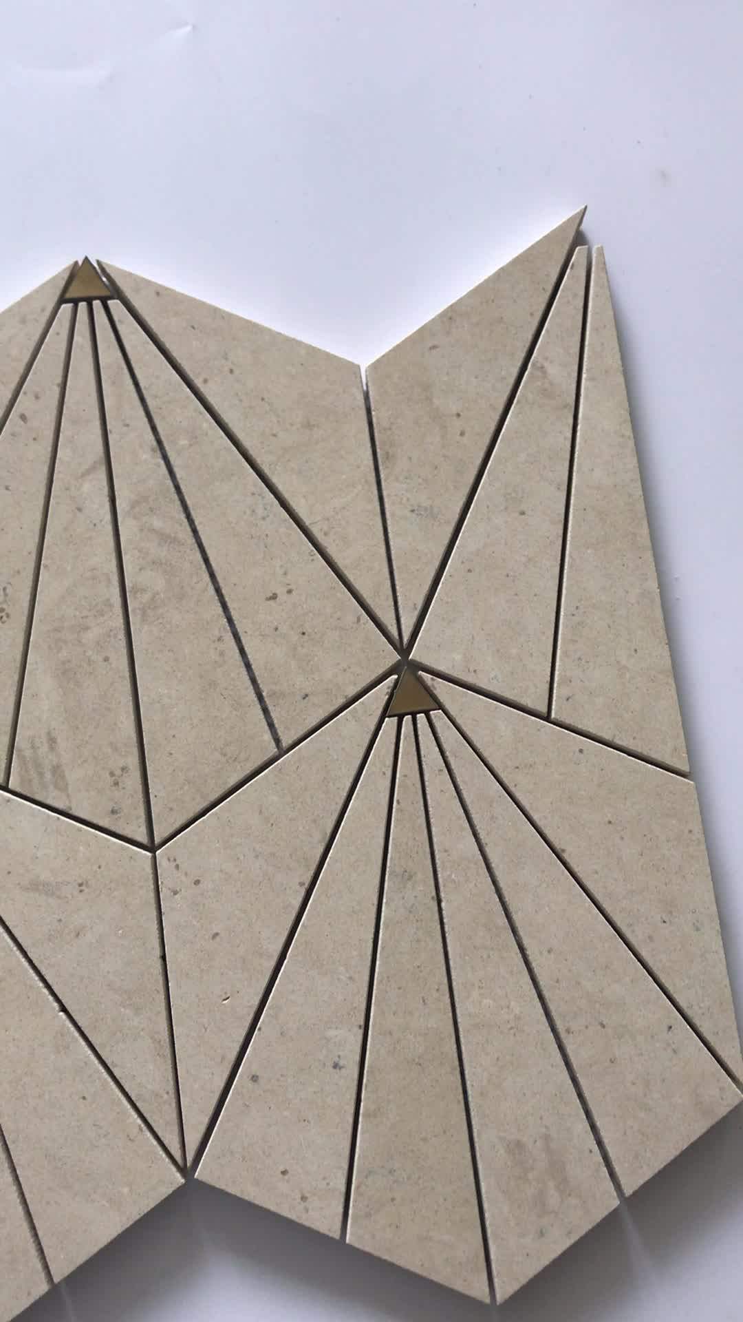 Mixed Color Family And Parquet Feature Flooring Brass Tile Buy