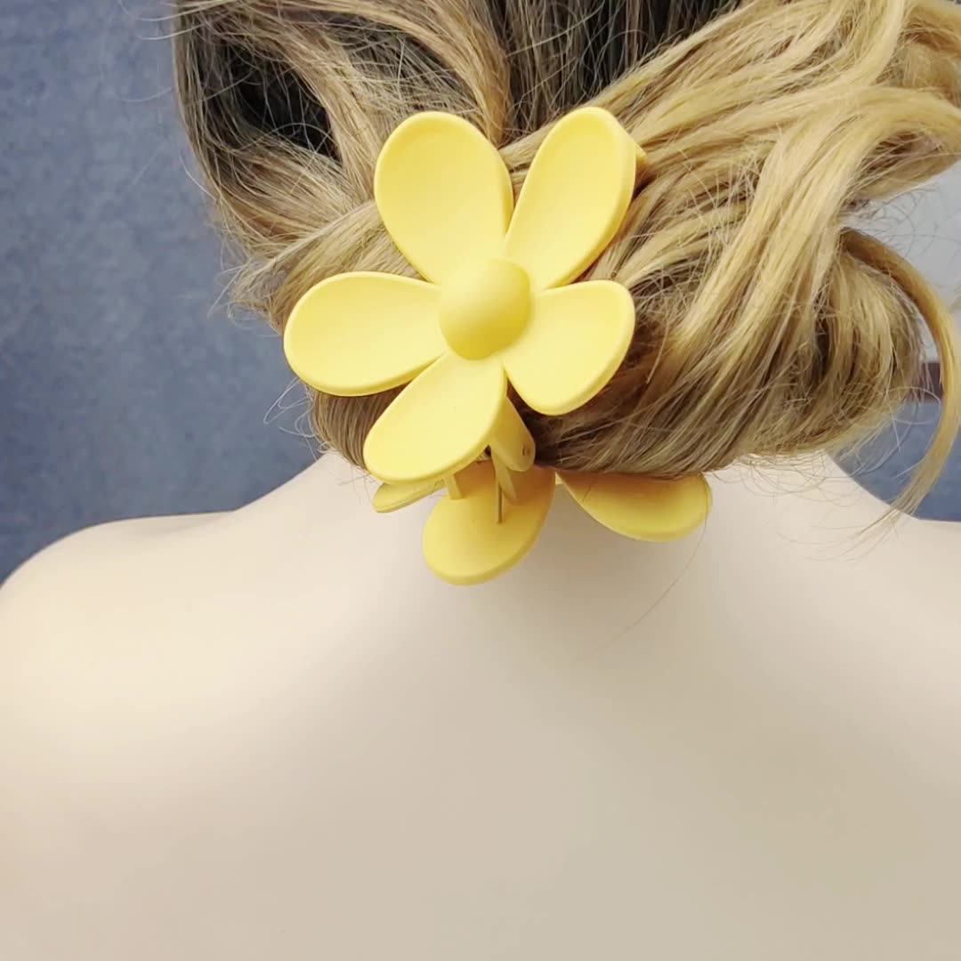 Mio Wholesale Women Girls Plain Fancy Plastic 4 Kinds Colorful Cute