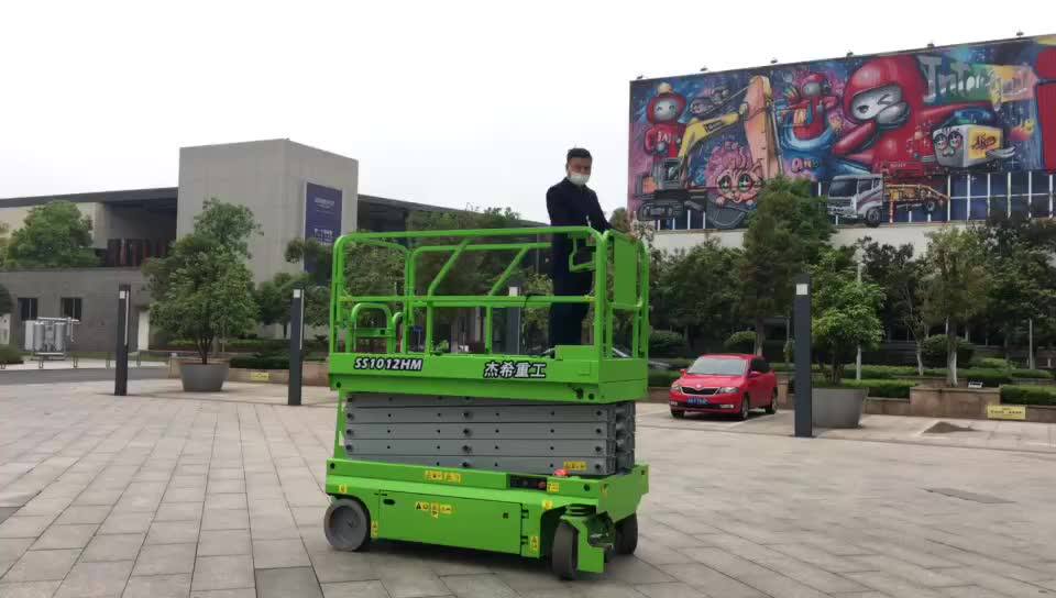Ewp Elevated Self Propelled Hydraulic Electrical Scissor Lift 8m Aerial