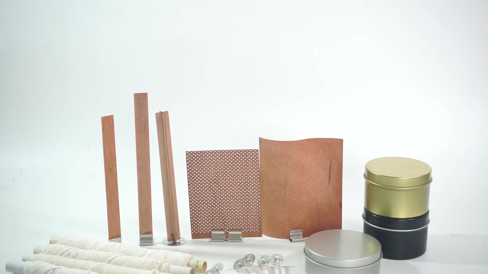 Wholesale Double Layered Soy Candle Crackling Wood Wicks For Candle