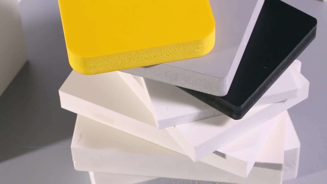 Premium Plastic Black And Color Foam Board Pvc Free Foam Sheet For