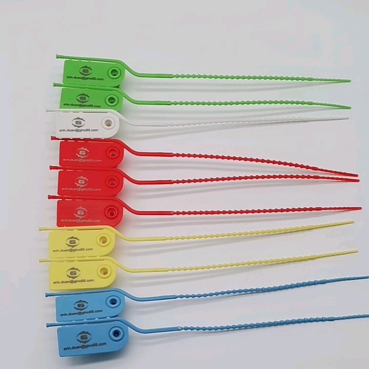 Plastic Security Labeling Seal Cable Tie For Plastic Bag, View plastic