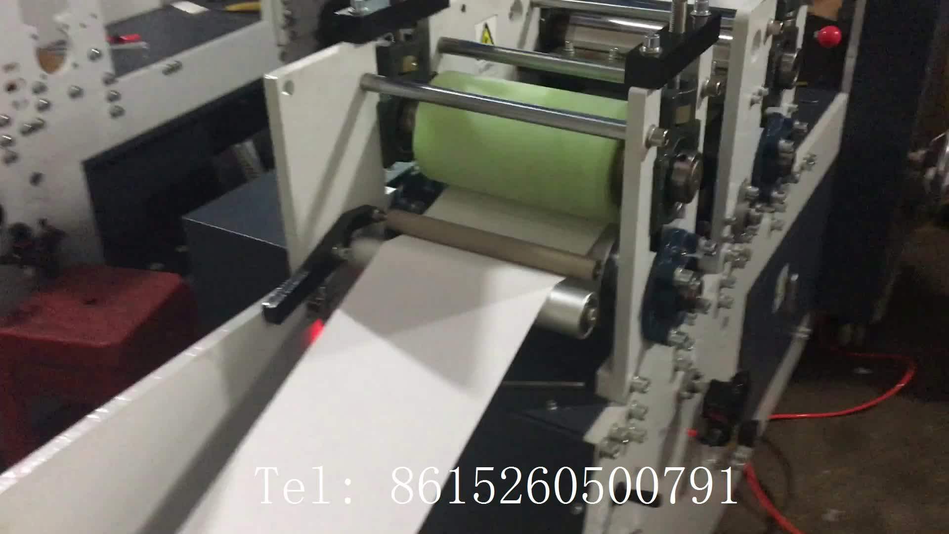 Automatic Production Line Pocket Tissue Packing Embossing Folding