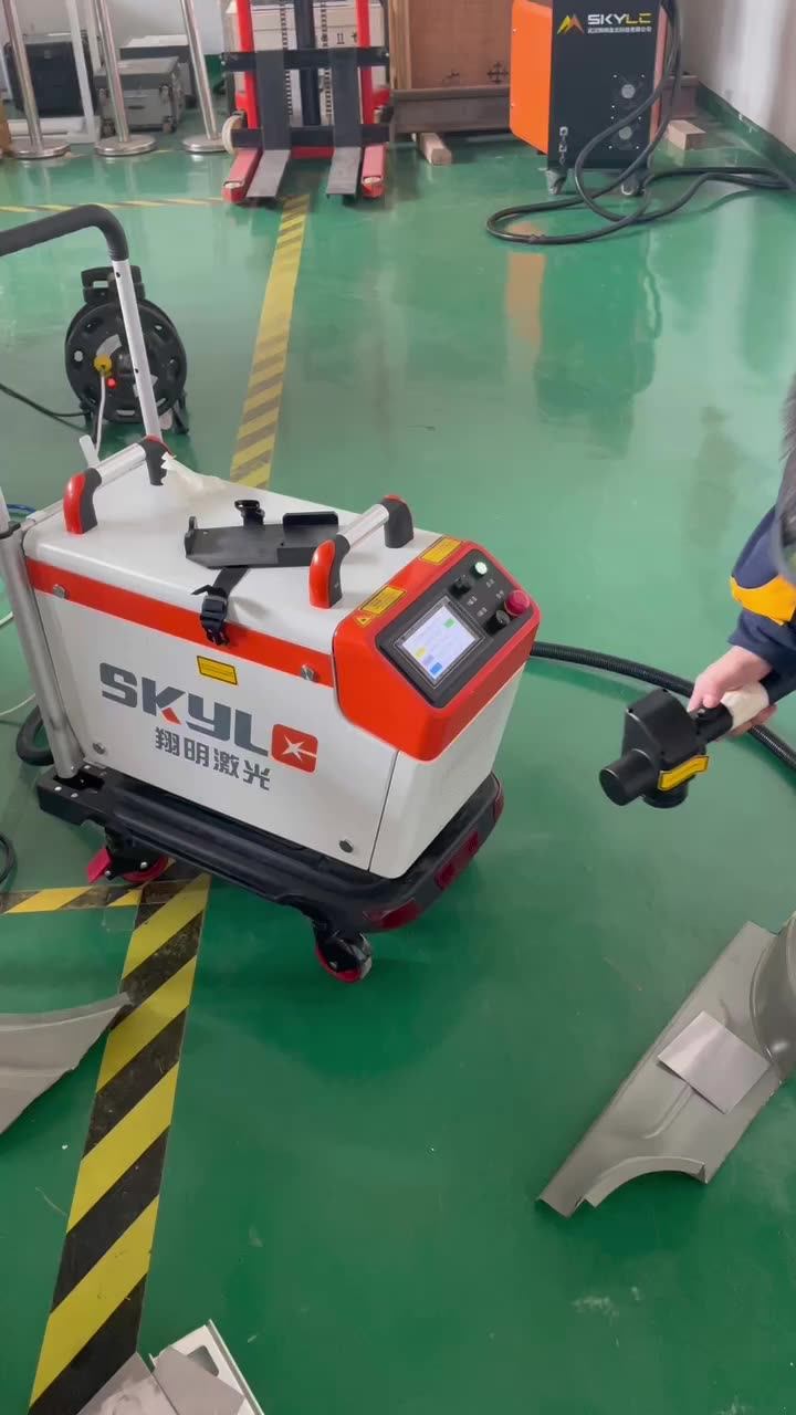 Pulse Fiber Handheld Laser Cleaner Machine Jpt Mopa Removal Laser