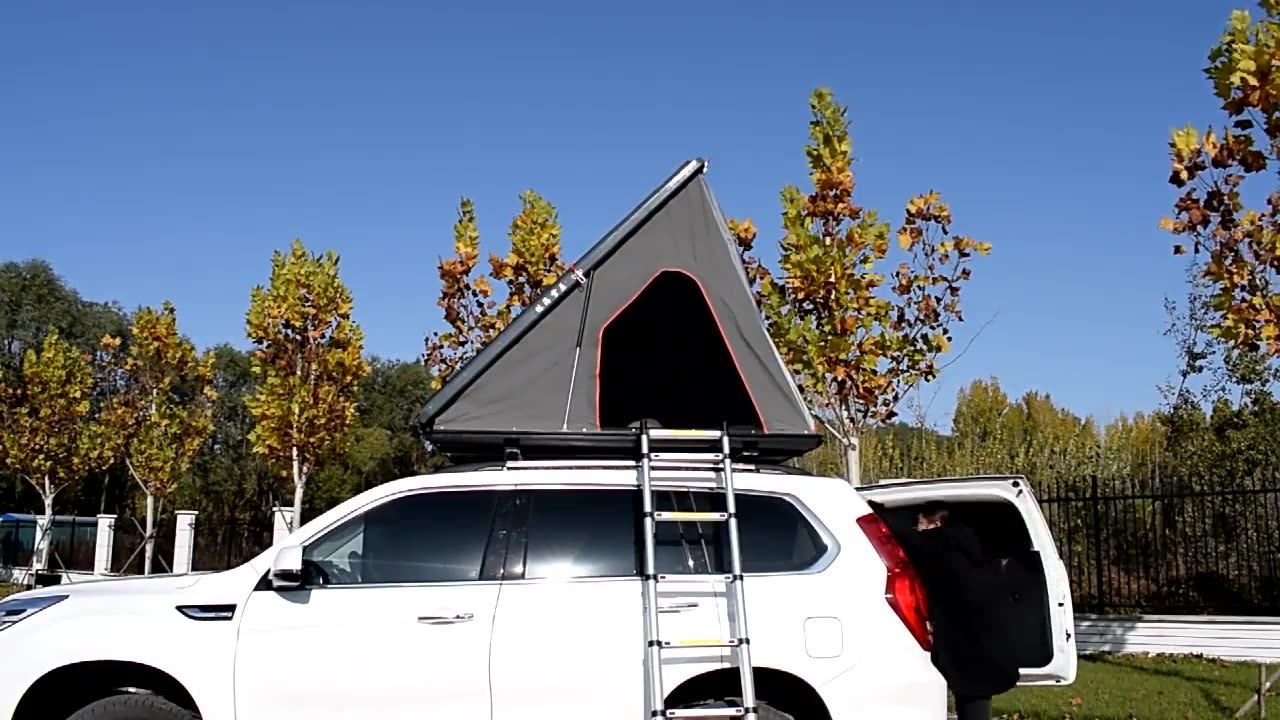 Australia Popular Motop Hard Shell Camping Roof Top Tent Aluminum