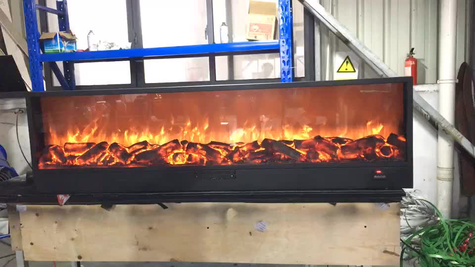 220v Or 110v Master Flame 72 Inch Insert Electric Fireplace Buy