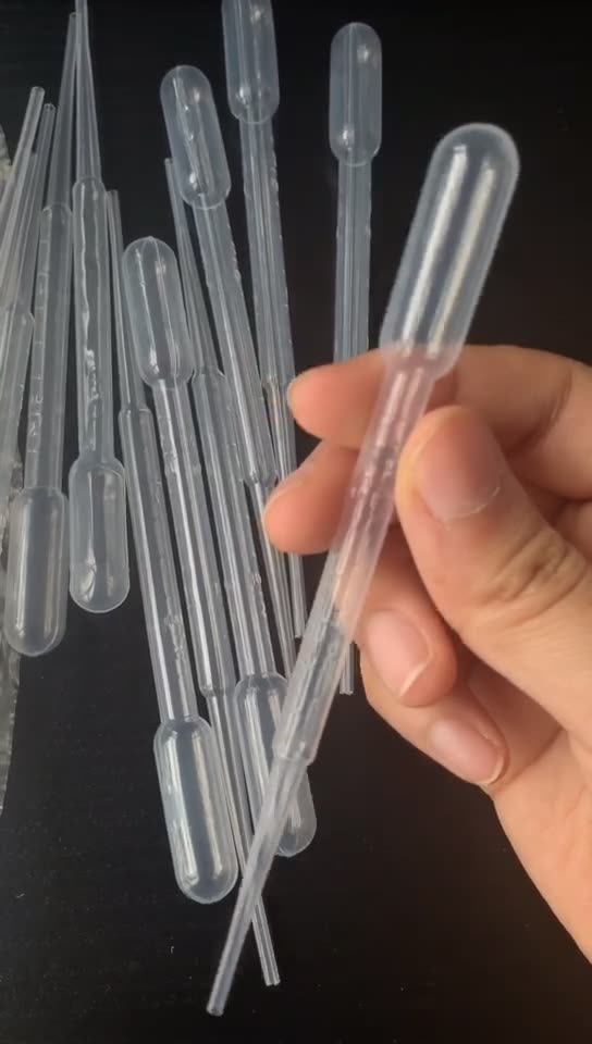 Laboratory Disposable Plastic Micro Measuring Dropper ...
