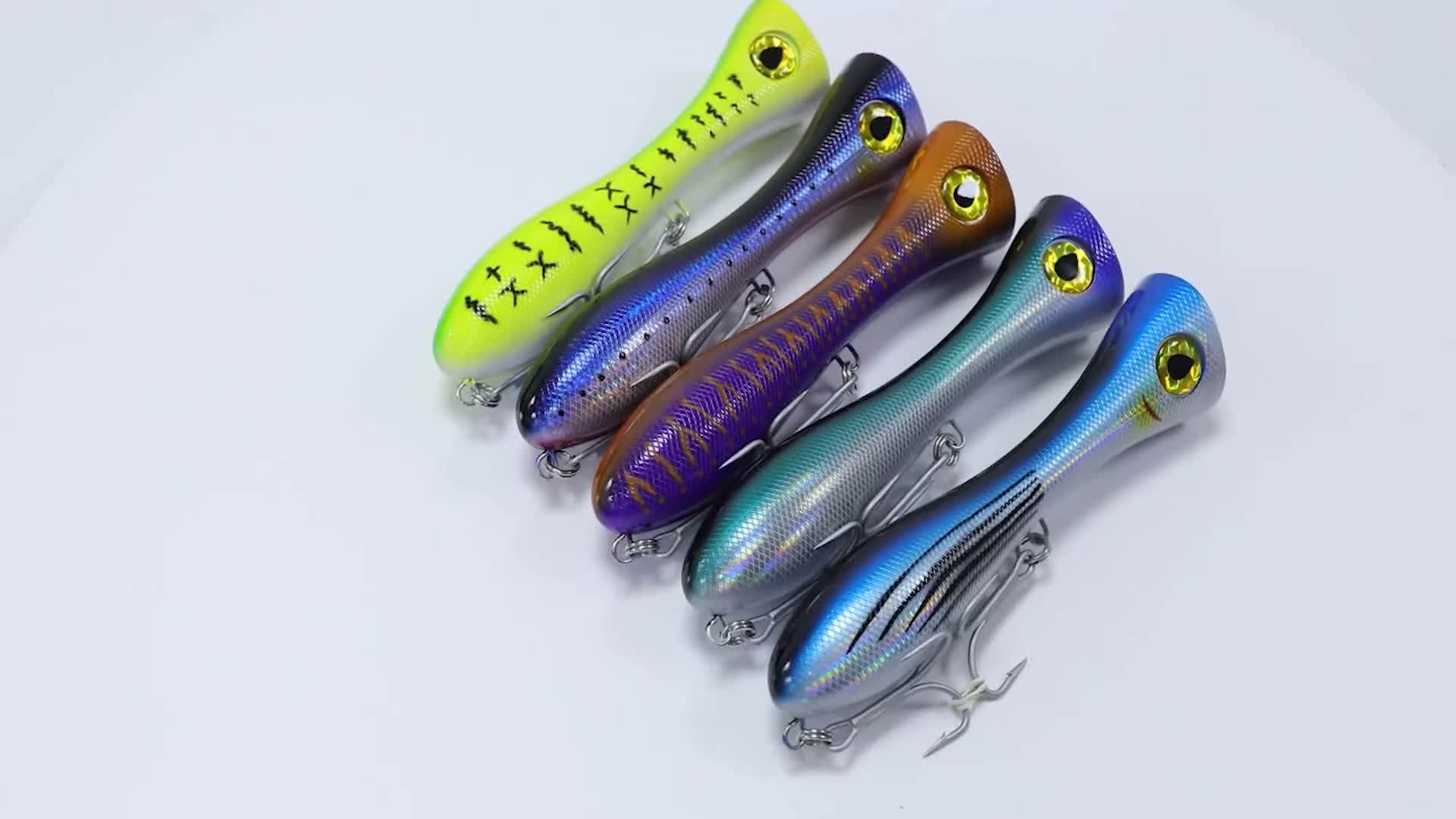 Honoreal Artificial Baits Holographic Teaser Floating Fishing Lures
