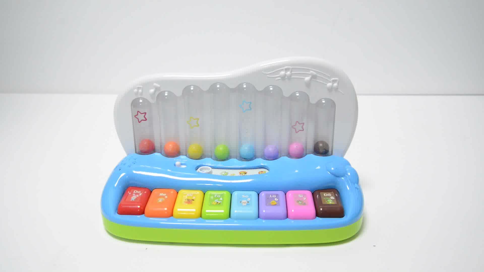 Funny Plastic Electric Pipe Organ Musical Instrument Educational Toys
