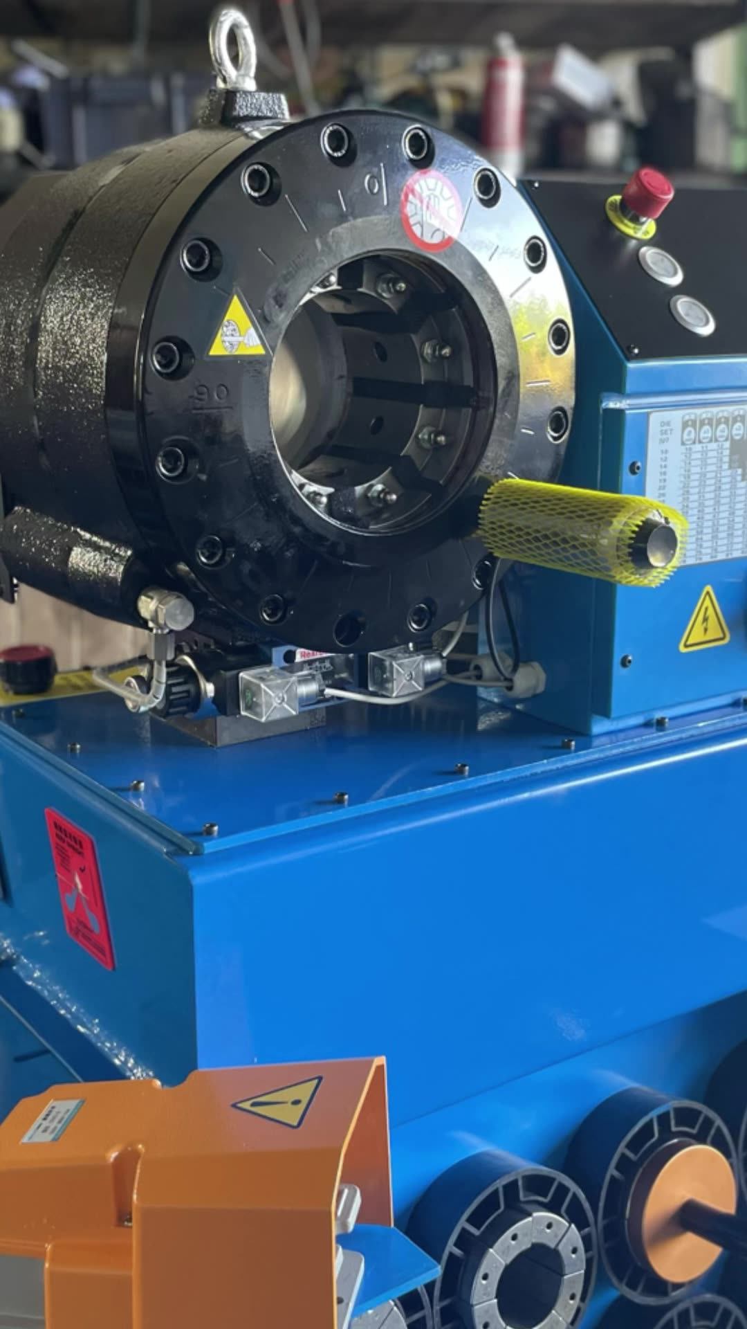 Automatically Hydraulic Hoses Pipe Ferrule Pressing Machine Hose