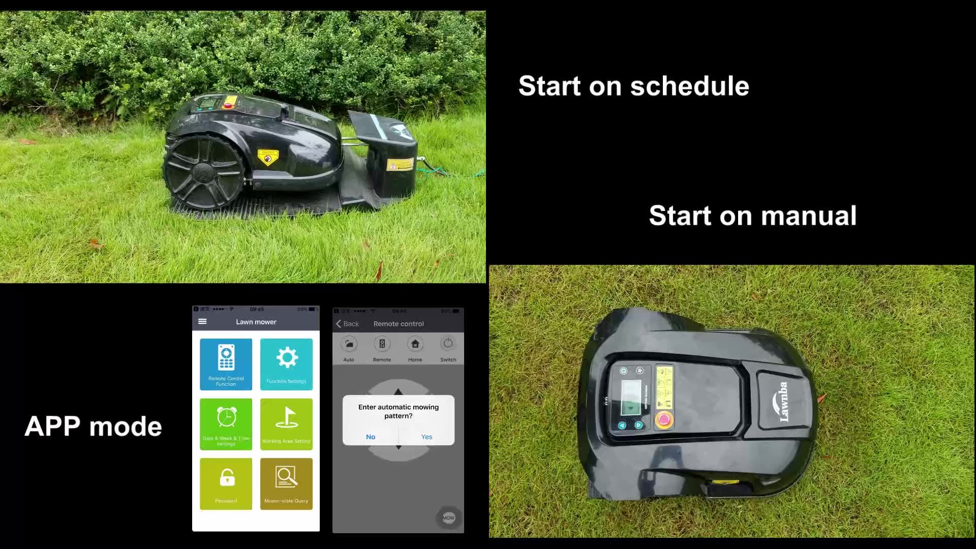 Devvis Smart Ai Robot Lawn Mower E1800u With Ultrasonic Obstacle