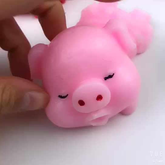 Giant Pink Pig Anti Stress Squeeze Toy Jumbo Kawaii Scented Slow