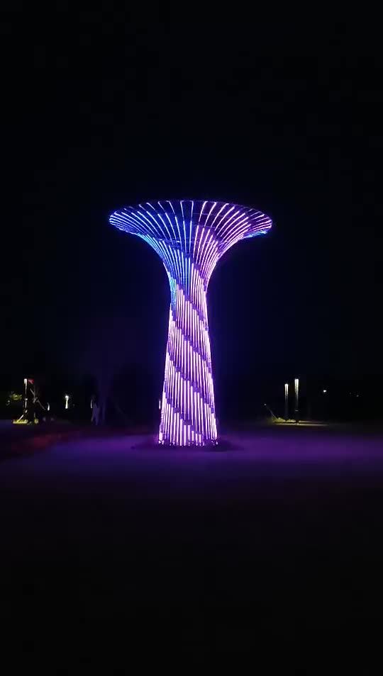 Outdoor Waterproof Public Abstract Art Metal Stainless Steel