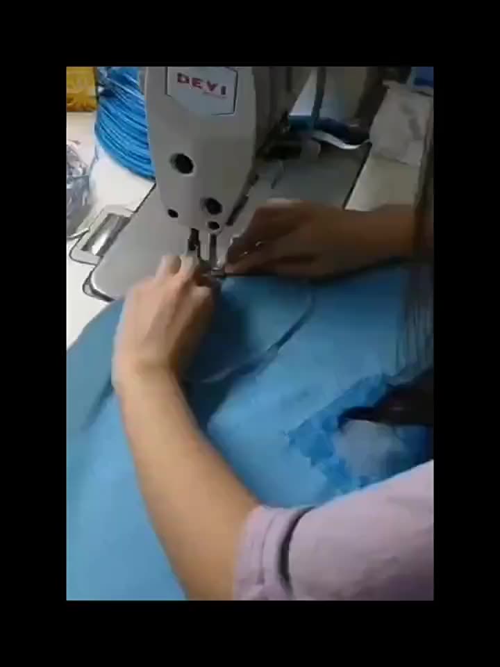 Mũ chống tĩnh điện xưởng phòng sạch không bụi nhà máy điện tử trắng xanh mũ bảo hiểm lao động nam nữ chống rụng tóc bảo hiểm lao động chống bụi mũ phòng sạch 