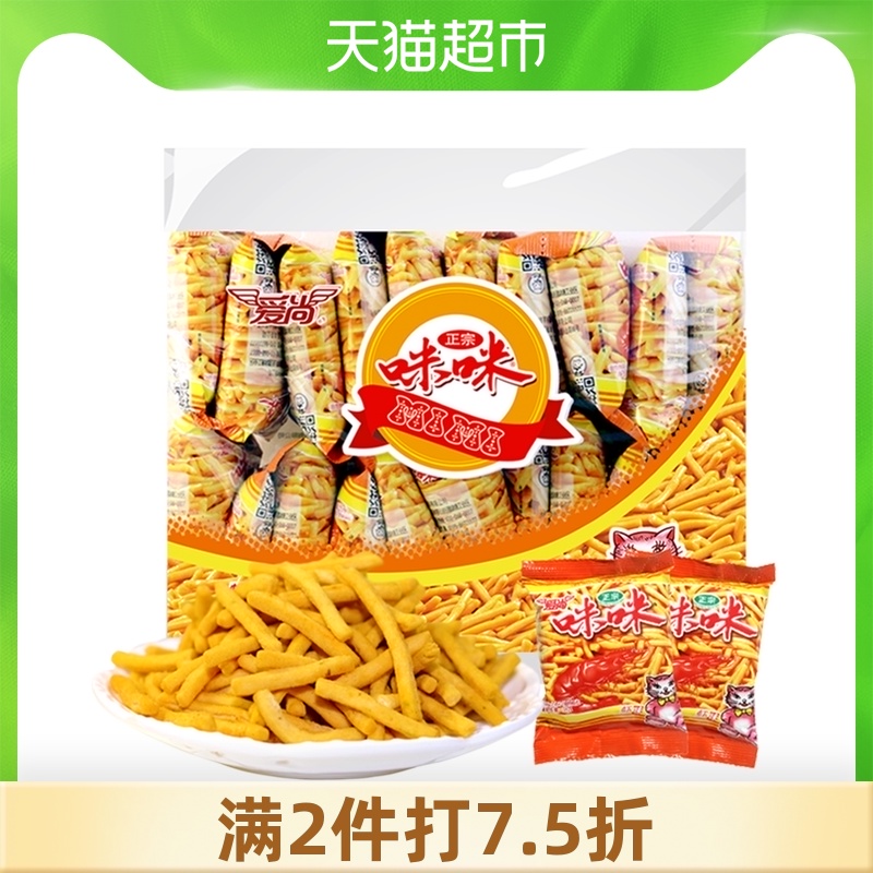 Aishang Mimi shrimp puffed food potato chips gift pack 360gX1 pack Net red casual nostalgic snacks Snack list