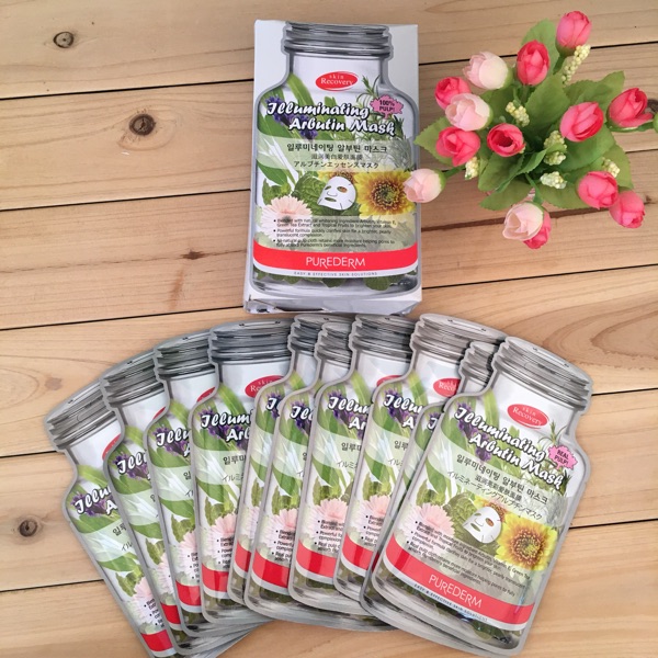 Double 11 3 hộp vận chuyển Giữ ẩm làm trắng da collagen chai mặt nạ dán hộp 10 miếng! Đến 18.6 viên uống collagen