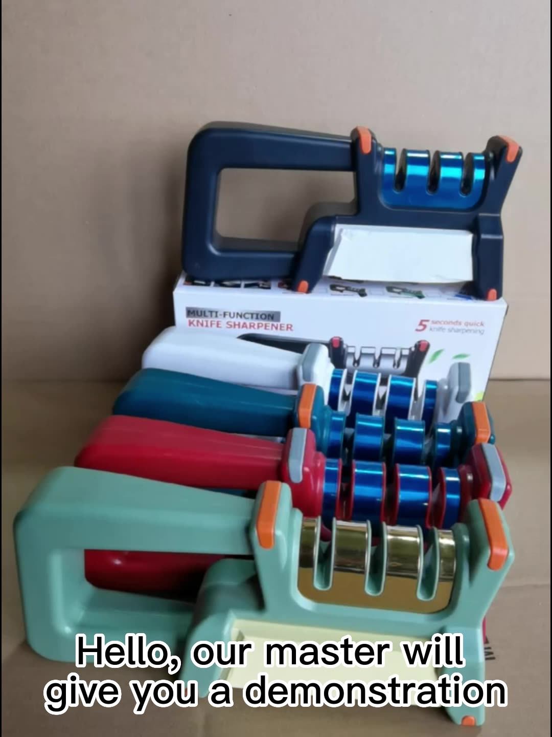 Wholesale Stainless Steel Professional Knife Sharpener Machine Kitchen Tumbler Diamond Knife