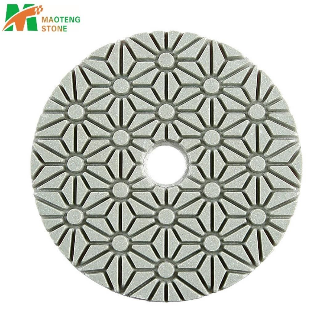 Hot Sell Harbor Freight Diamond Polishing Pads 3 Stage Polish Pads Dry