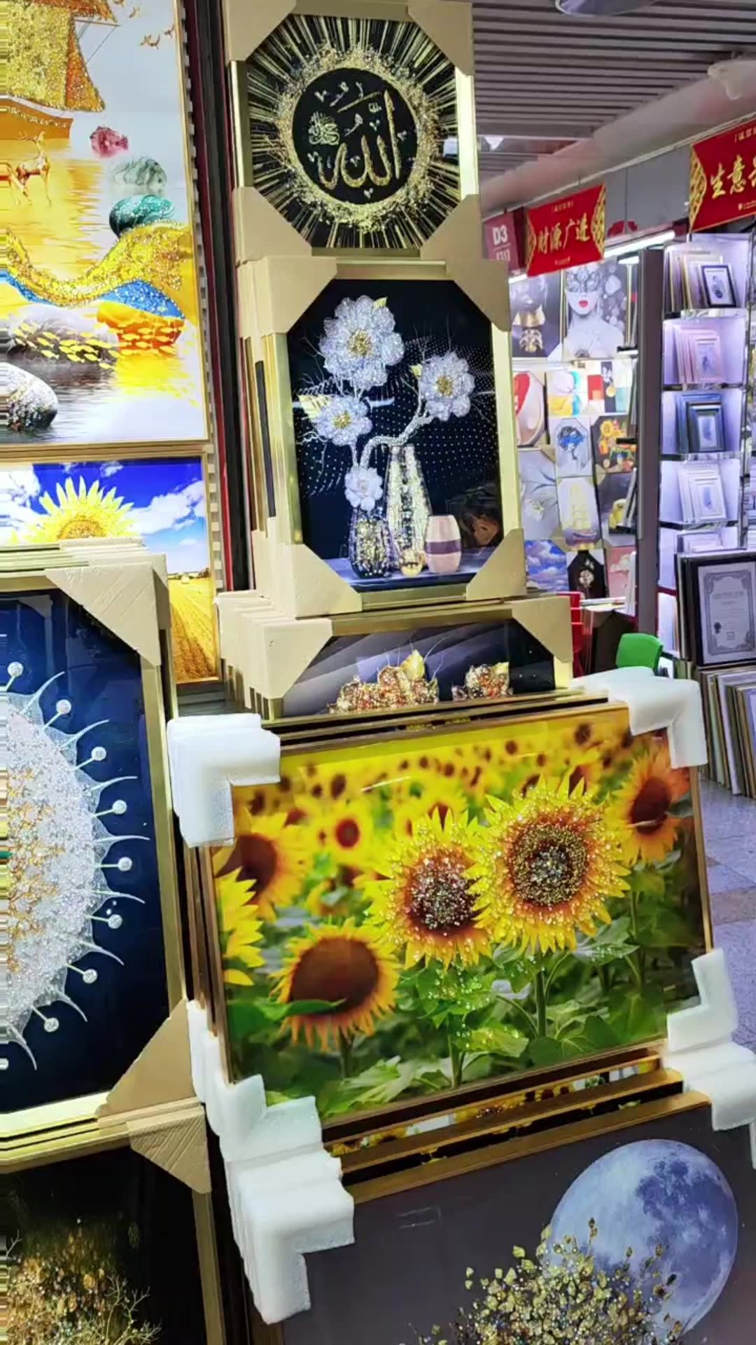 Modern Luxury Ginkgo Leaf Plant With Led Light Diamond Crystal