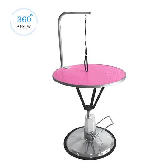 Aluminium Alloy Edging Pink Pet Dog Grooming Table - Buy Pink Dog