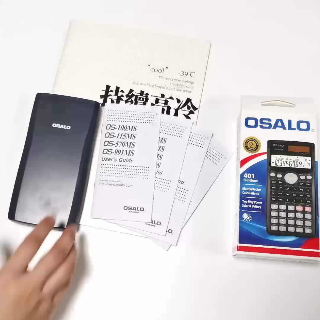 Osalo Os991ms 12digits Electronic Wholesale Scientific Calculator