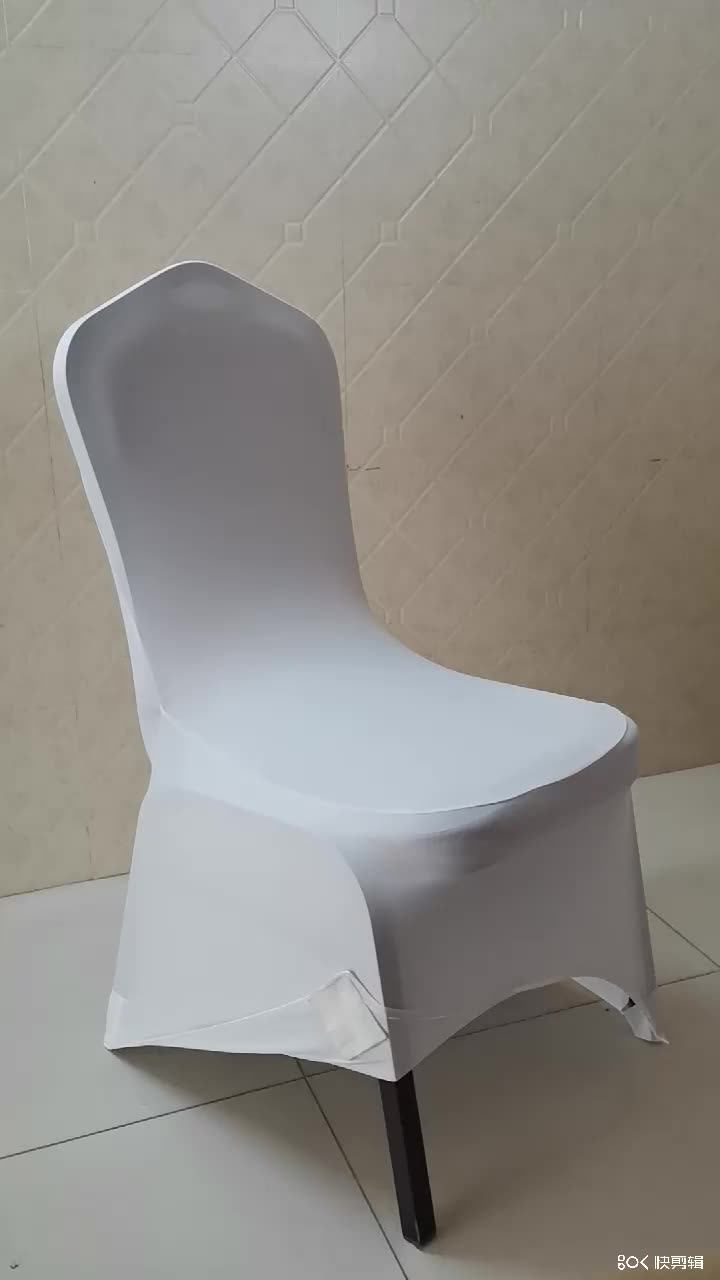 Factory Sale Holiday Spandex Banquet Chair Covers With Band Cheap Chair