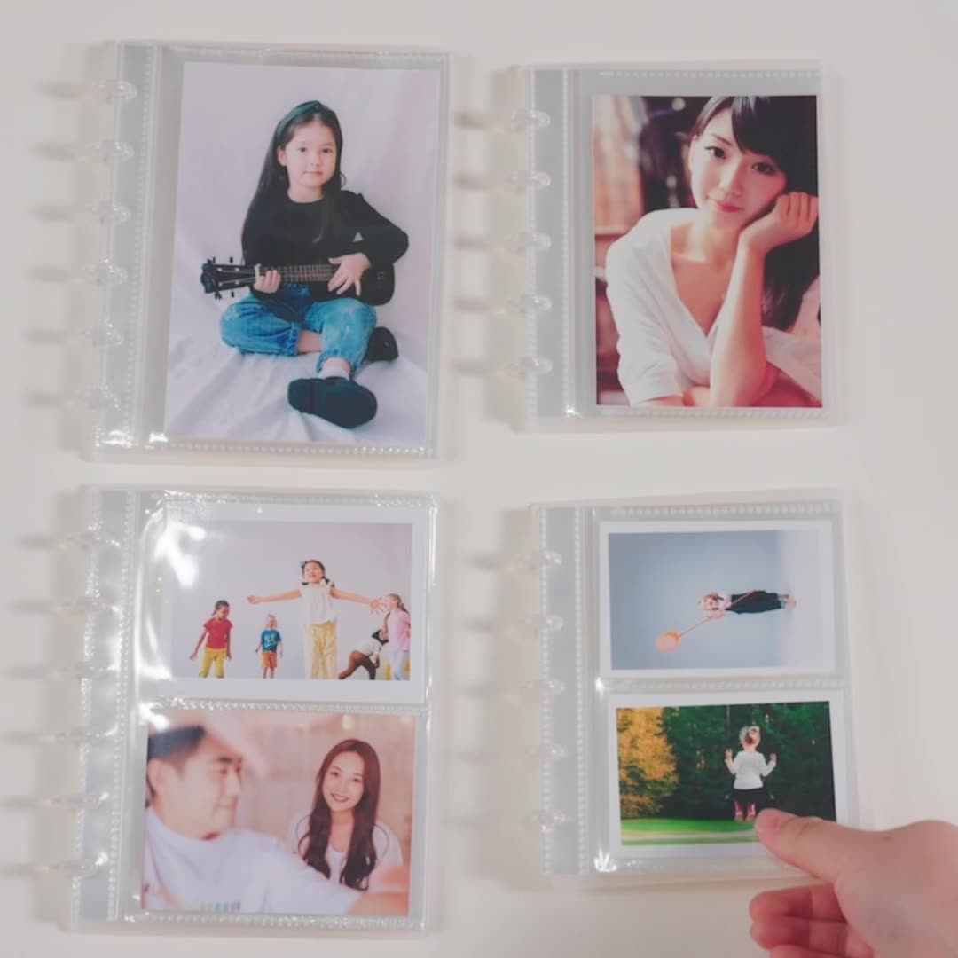 Ringnote Disc Bind 4x6 Baby Custom Mini Wedding Foto Wholesale Kpop