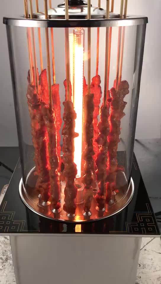 Electric Skewer Bbq Grill Cooker Made In China Buy Electric Bbq