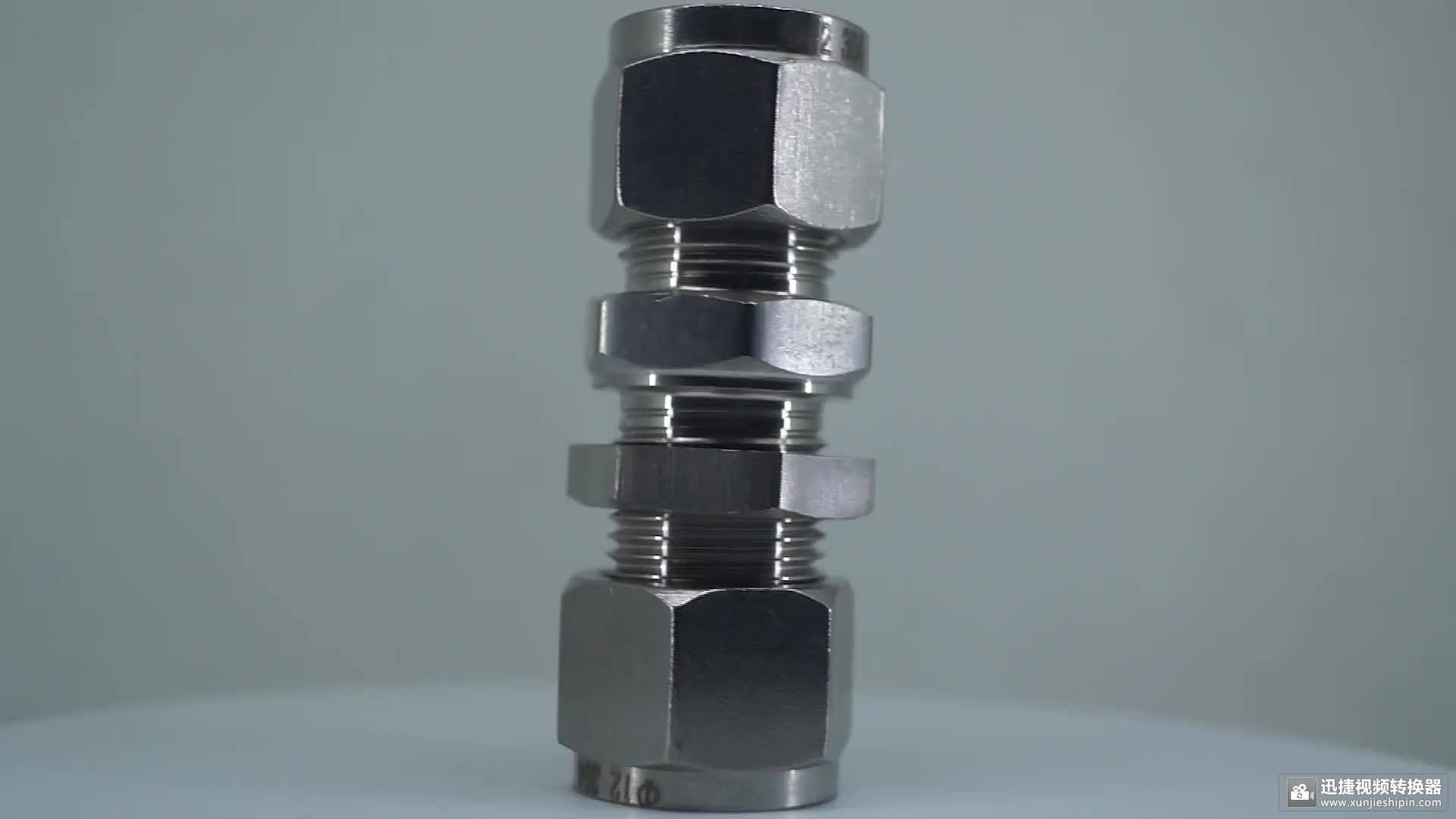 Good Quality Swagelok Type Stainless Steel Double Ferrule 1 Inch Union