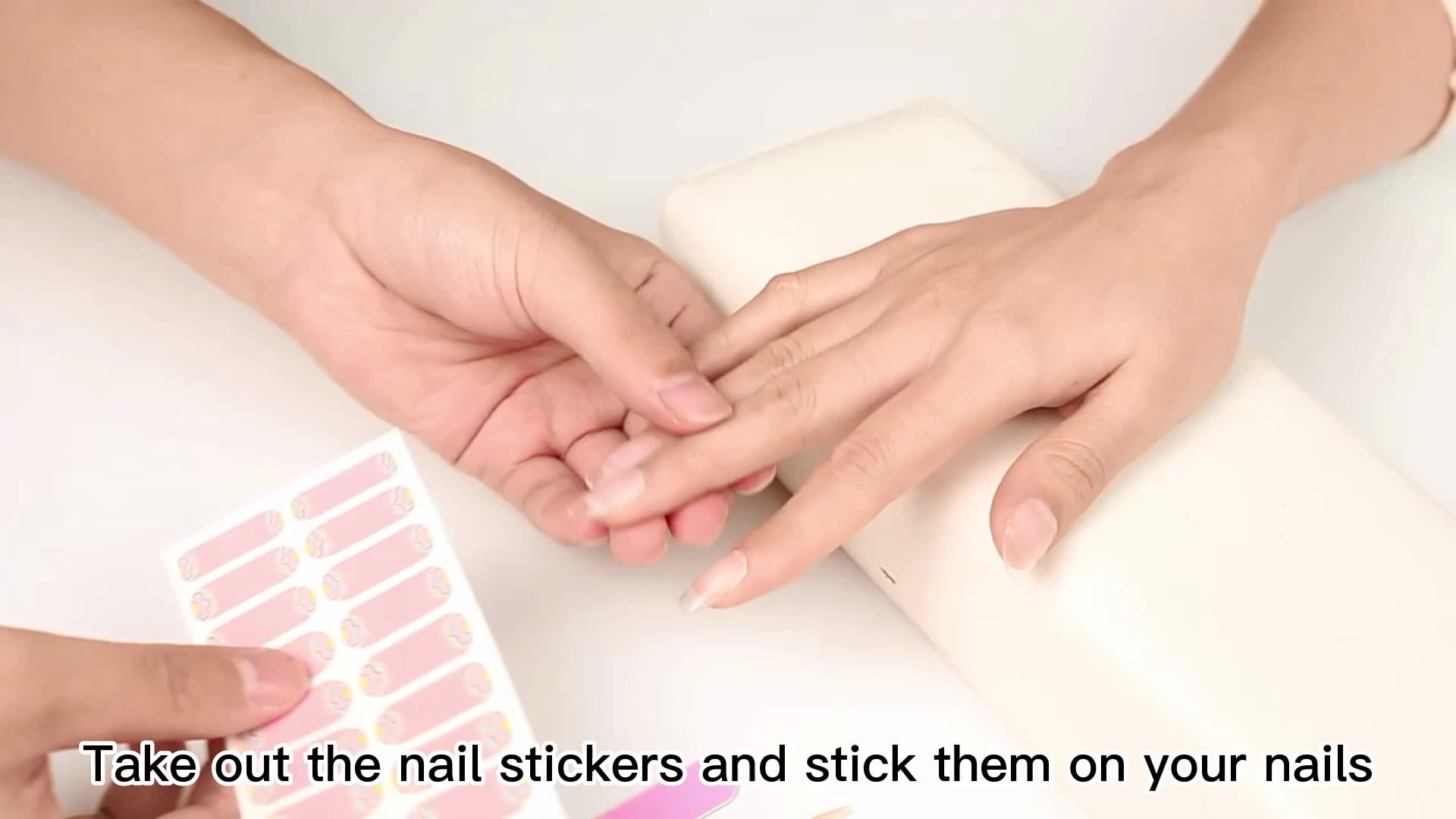 Wholesale Diy Semicured Gel Nail Sticker Kit Uv Nail Gel Polish Sticker