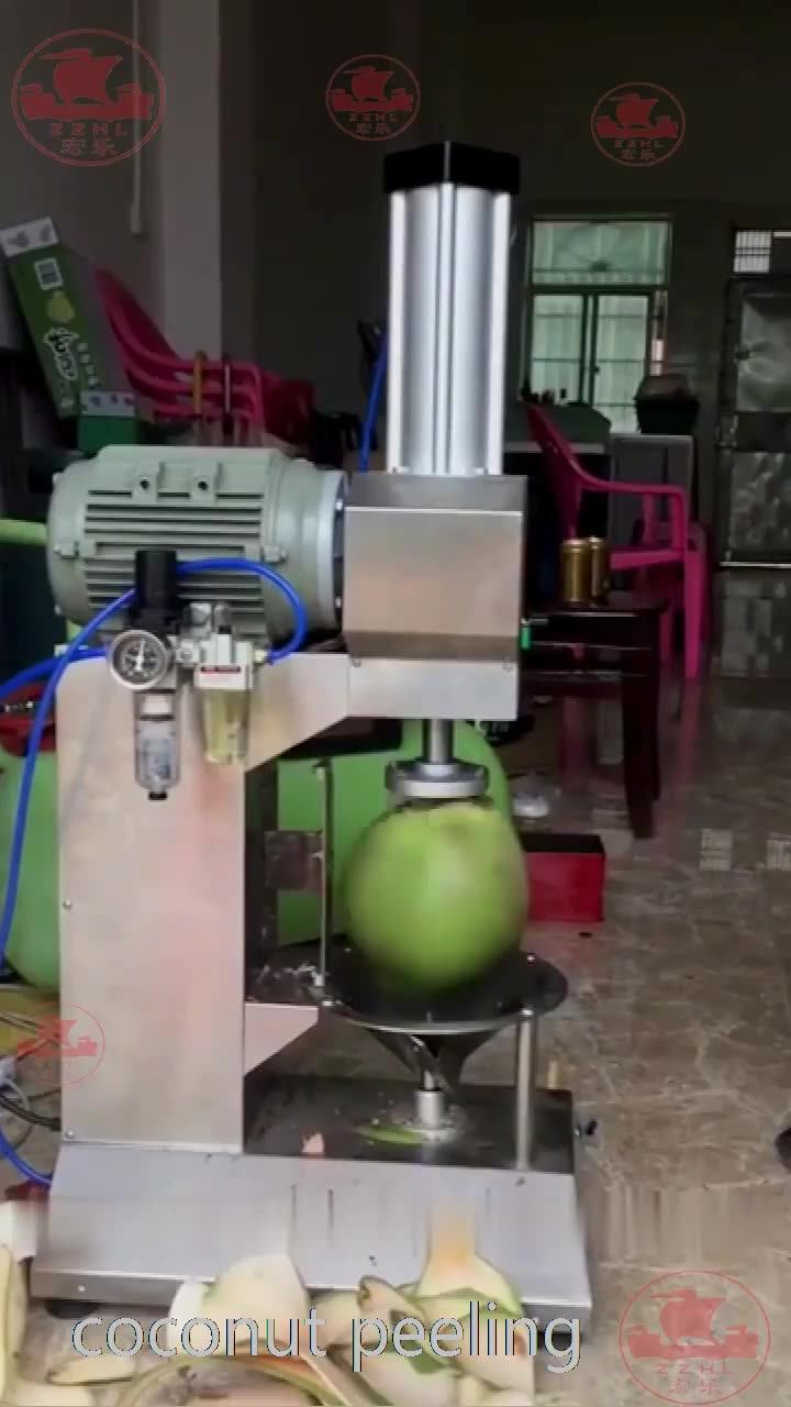 Autometic Coconut Peeling Machine Coconut Cutting Machine Buy Mesin