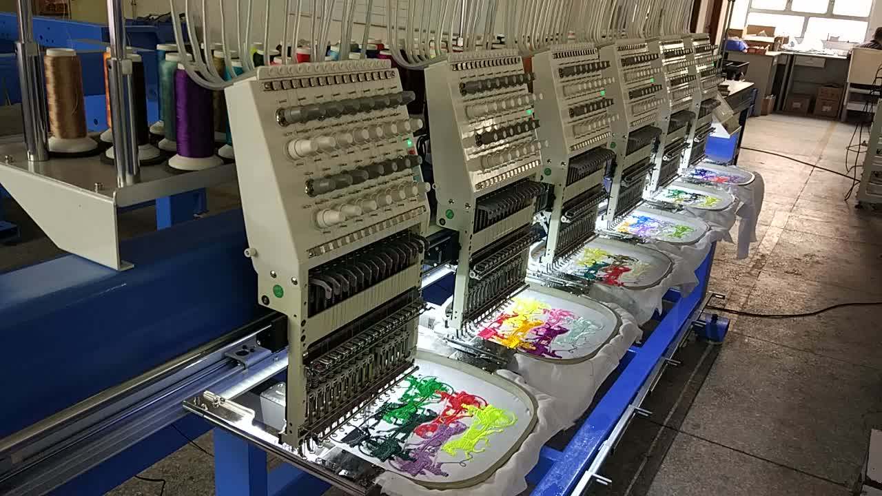 New 6 Head Embroidery Machine Brother Type Elucky Computer Embroidery