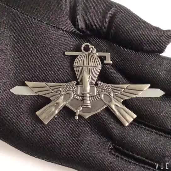 3d Designer Brand Name Label Tags Embossed Military Metal Plate Logo 