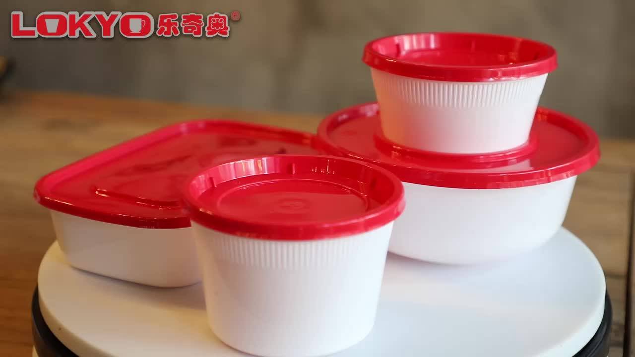 Disposable Noodle Bowls Best Selling High Quality Hard Plastic Food