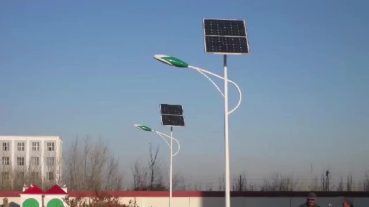 Inteligente Sistema De Iluminación De Calle Con Poste De La Lámpara