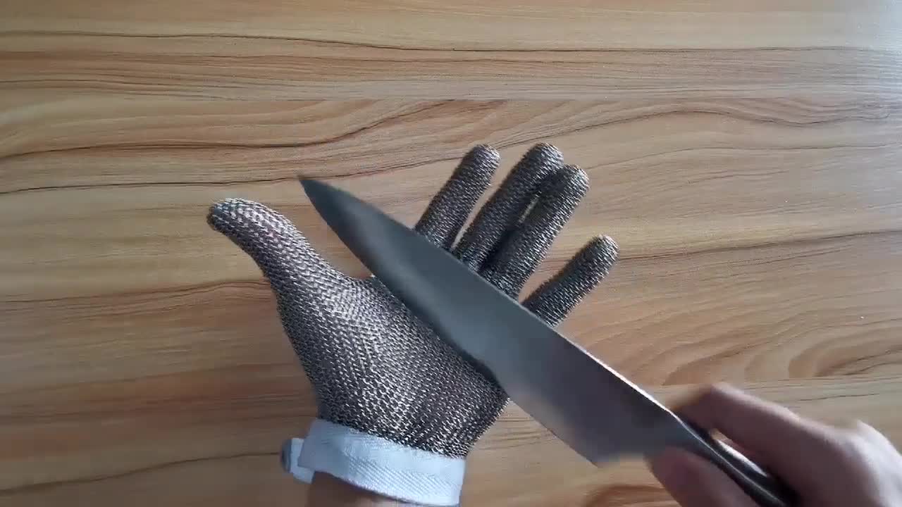 Wholesale Cut Resistant Anti Chainsaw Safety Gloves Table Saw Metal