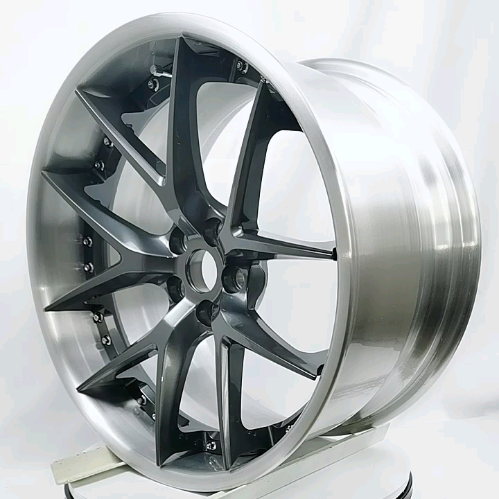 20x8.5 Inch Deep Concave Three Piece Wheel 5*114.3 Buy 3 Piece