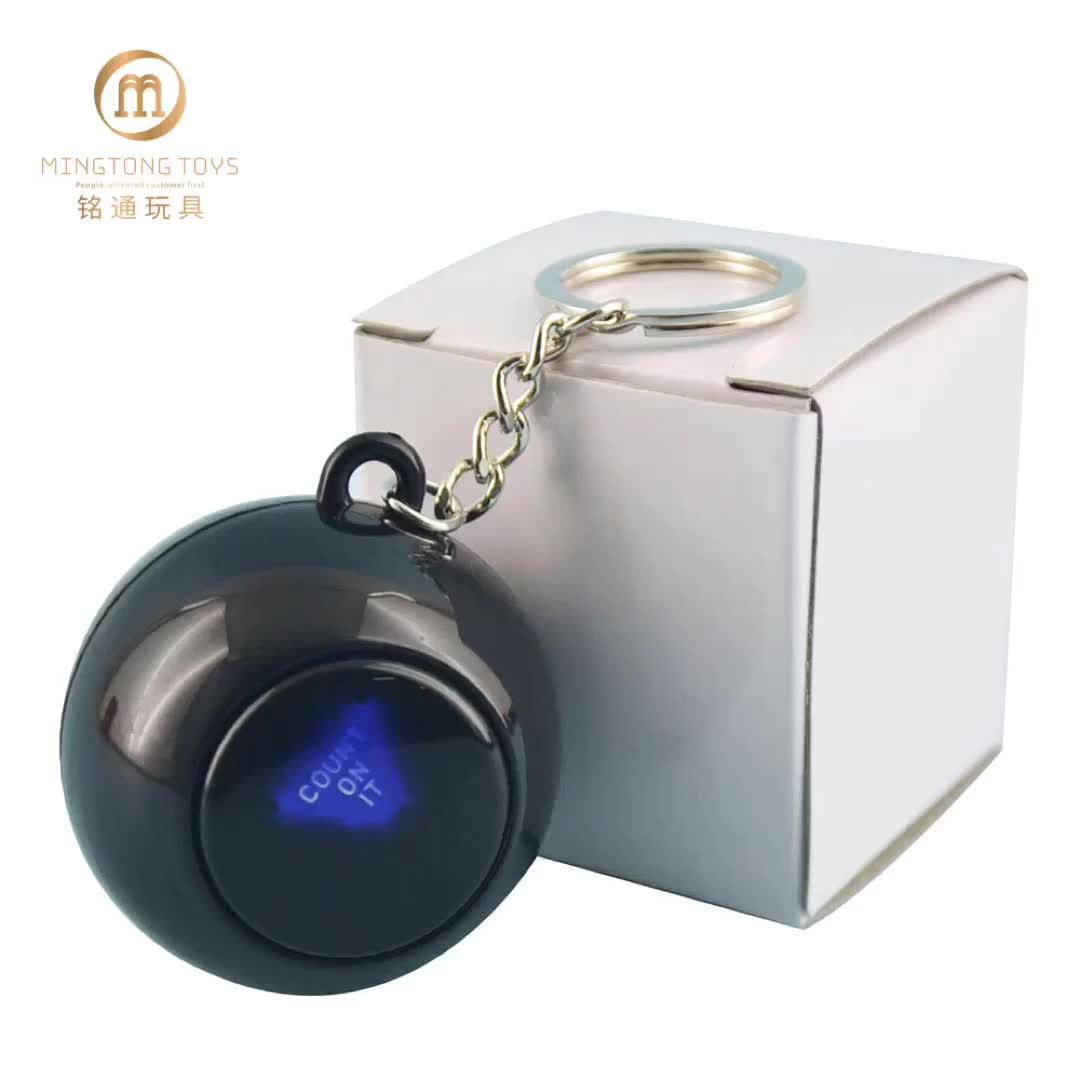 Custom Imprinted Magic 8 Ball Key Ring