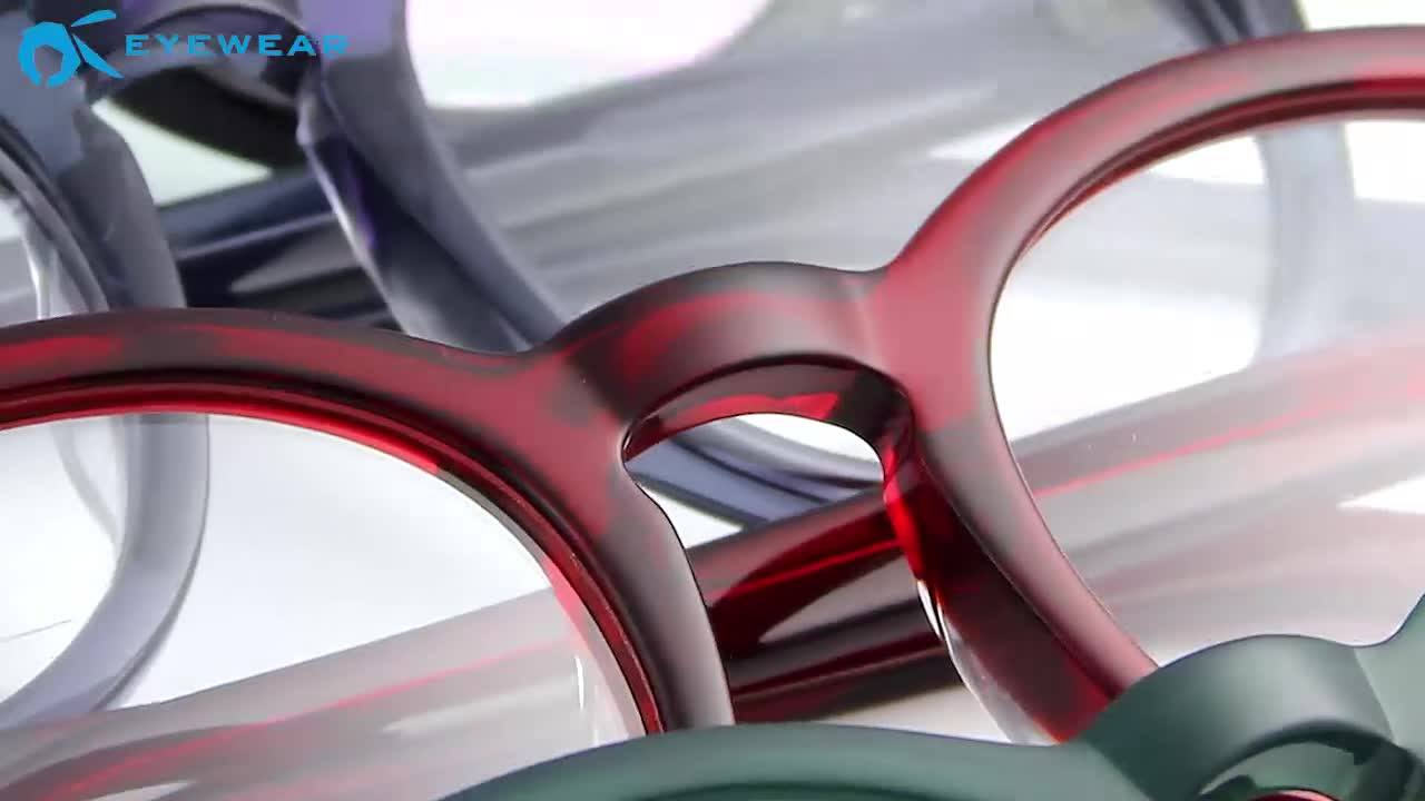 Acetate Eyeglass Optical Handmade Latest Fashion Speticals Italy