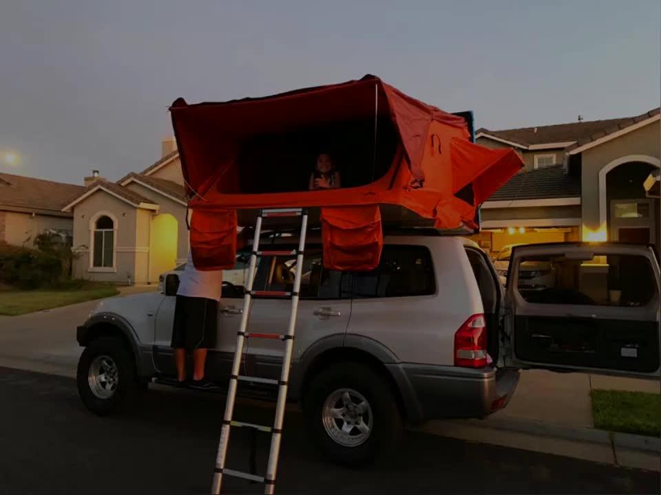 Overland Hard Shell Suv Roof Top Tents Offroad Roof Tent Winter Camping