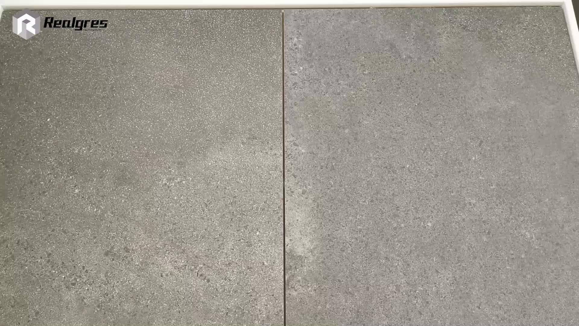 600x 1200 Mm Non Slip Matt Porcelain Concrete Large Grey Porcelain Floor Tile Buy Large Grey