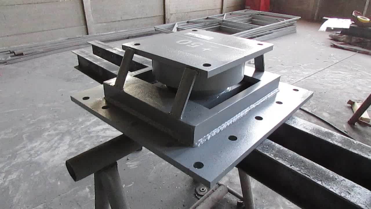 Heavy Loading Elastomeric Rubber Bridge Bearing For Highway Bridge