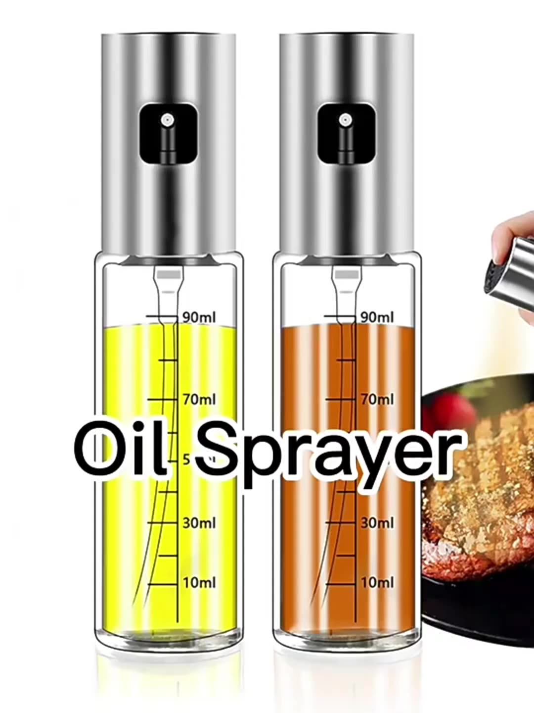4piece Set Kitchen Oil Sprayer For Cooking Olive Oil Sprayer Mister