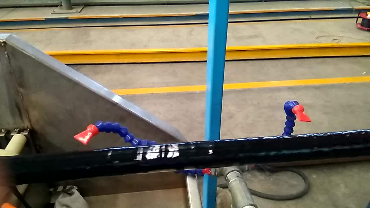 Grentsun Fiber Fly Laser Marking Machine For Pvc Pipe/ Plastic Pipe