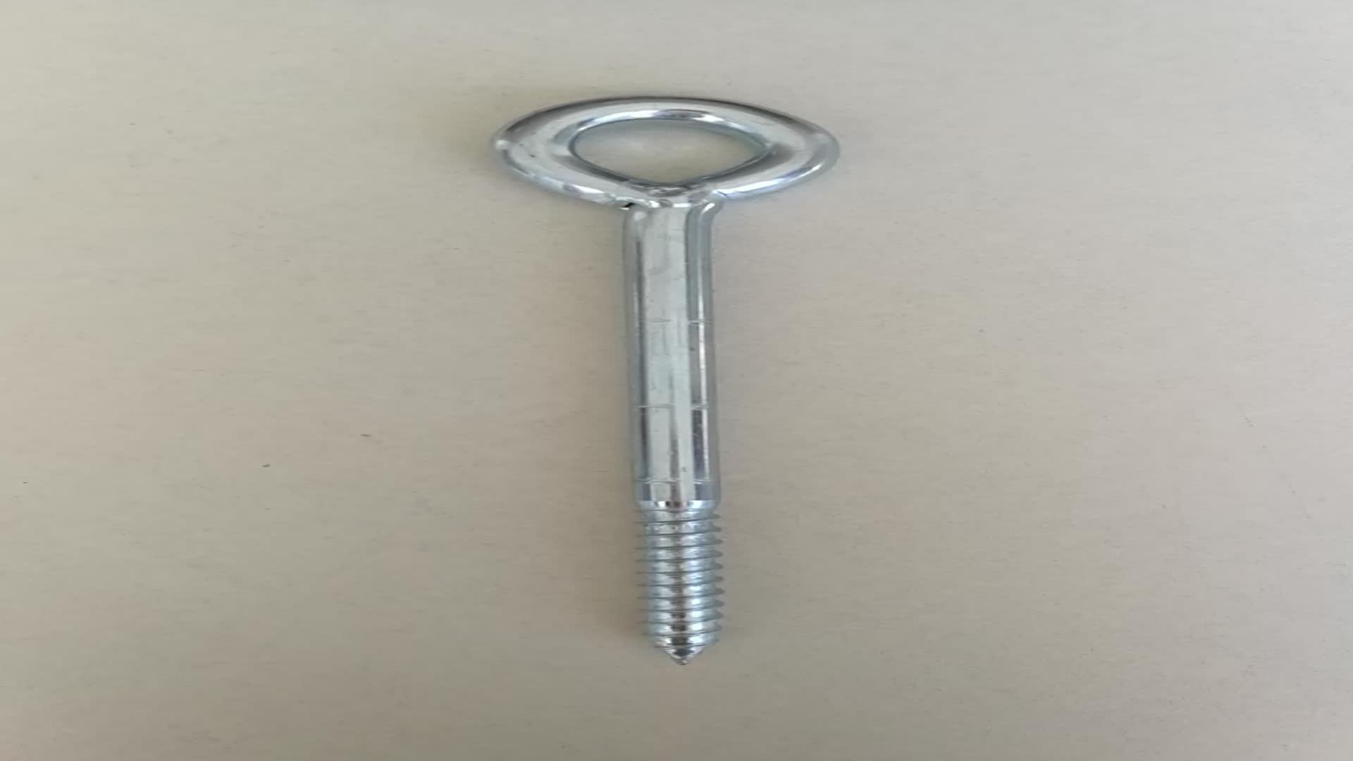 Scaffolding Galvanized Welding Shoulder Eye Lag Thread Screws, View Galvanized Shoulder Lag Eye